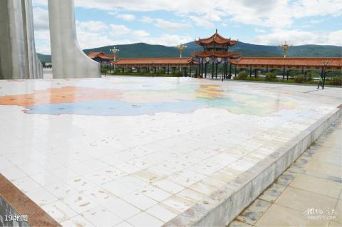 佳木斯华夏东极风景区旅游攻略 之 地图