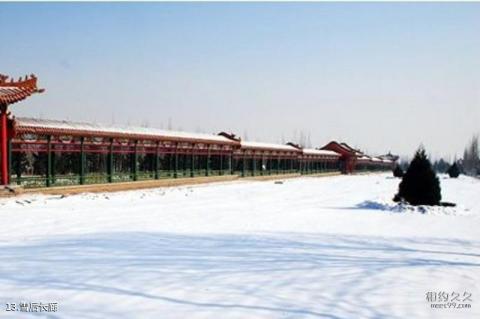 朔州市怀仁金沙滩景区旅游攻略 之 雪后长廊