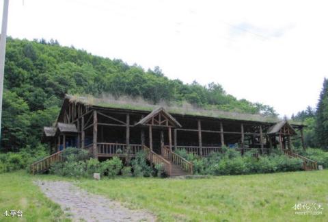 伊春南山风景区旅游攻略 之 亭台