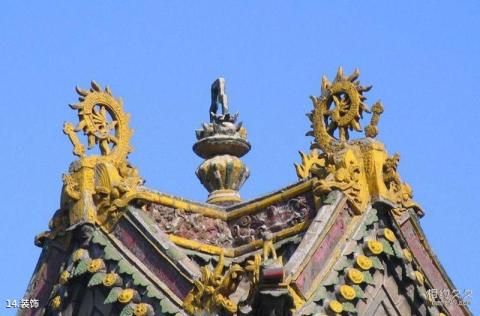 长春般若寺旅游攻略 之 装饰
