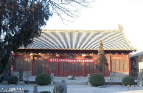平山县博物馆旅游攻略 之 元代建筑大成殿