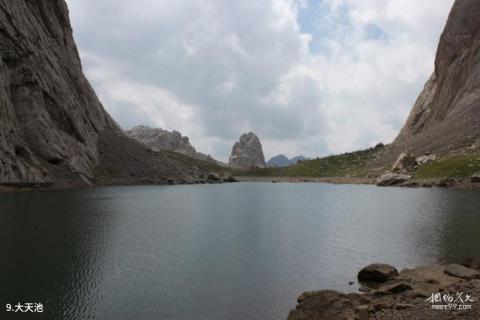 甘肃马牙雪山天池风景区旅游攻略 之 大天池 甘肃马牙雪山天池风景区旅游攻略 之 大天池