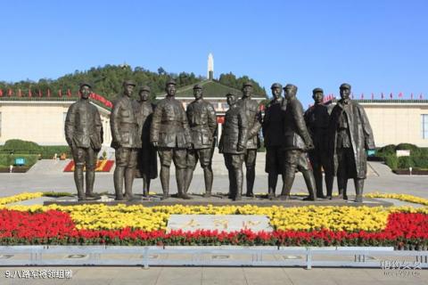 长治八路军太行纪念馆旅游攻略 之 八路军将领组雕 长治八路军太行纪念馆旅游攻略 之 八路军将领组雕